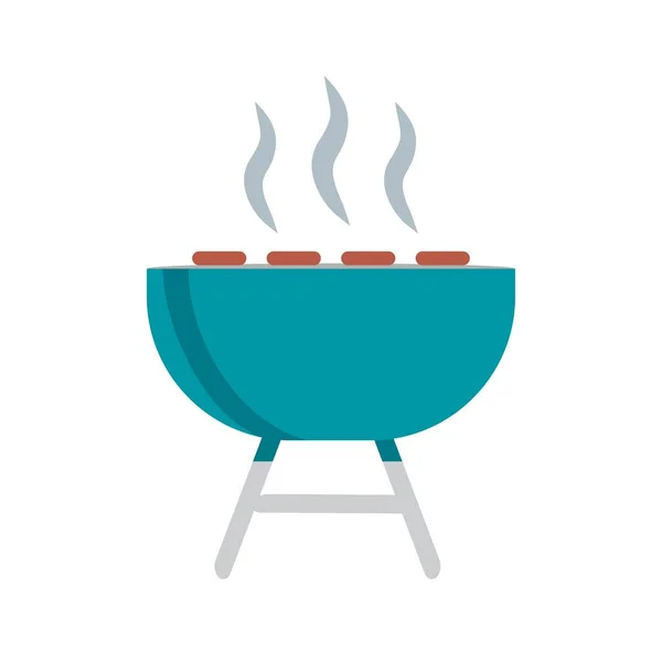Barbecue Vektor Ikonen Logga Ikonen Vektorillustration För Personligt Och Kommersiellt — Stock vektor