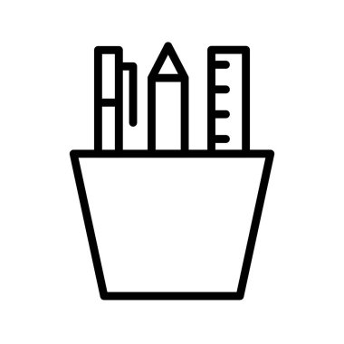 Vektör evrensel simgesi Trendy bakmak.