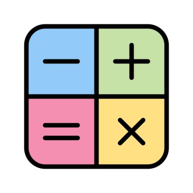 Vektör evrensel simgesi Trendy bakmak.