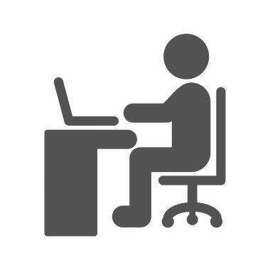 Laptop ICO kullanarak vektör