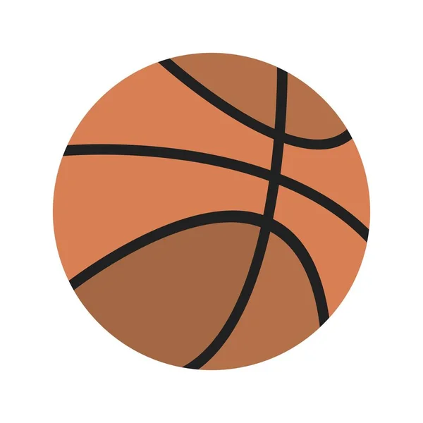 Vector Basket Ball Ico — Stock Vector