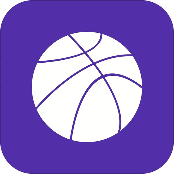 Vector Basket Ball Ico — Stockvector