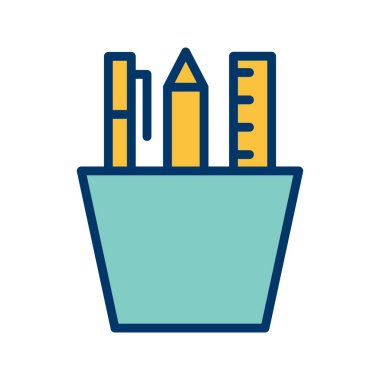 Vektör evrensel simgesi Trendy bakmak.