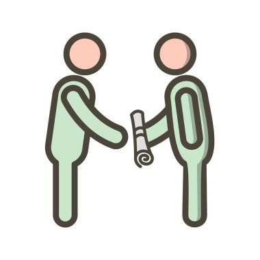 Vektör evrensel simgesi Trendy bakmak.