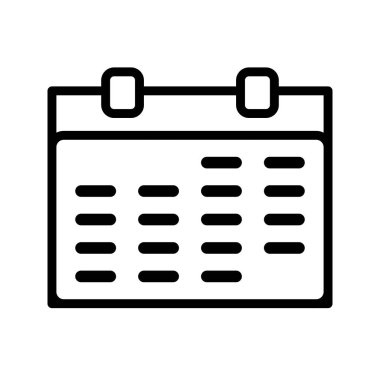 Vektör evrensel simgesi Trendy bakmak.