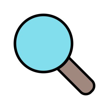 Vektör evrensel simgesi Trendy bakmak.