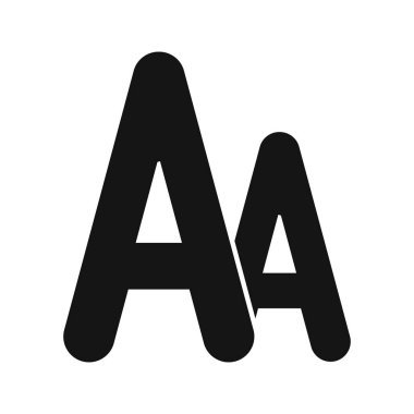 Vektör evrensel simgesi Trendy bakmak.