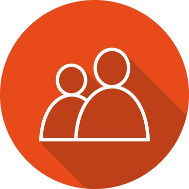 Vektör evrensel simgesi Trendy bakmak.