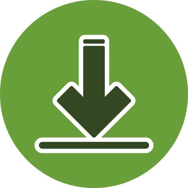 Vektör evrensel simgesi Trendy bakmak.