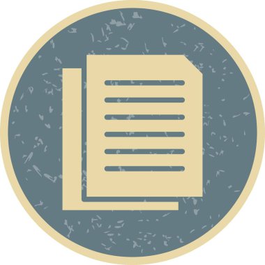 Vektör evrensel simgesi Trendy bakmak.