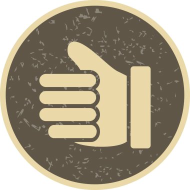 Vektör evrensel simgesi Trendy bakmak.