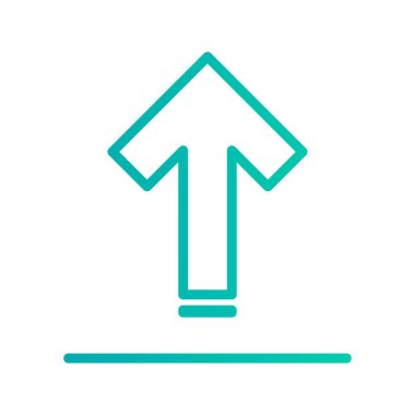 Vektör evrensel simgesi Trendy bakmak.