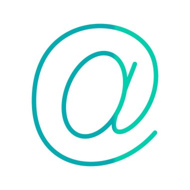 Vektör evrensel simgesi Trendy bakmak.