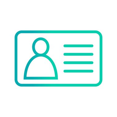 Vektör evrensel simgesi Trendy bakmak.