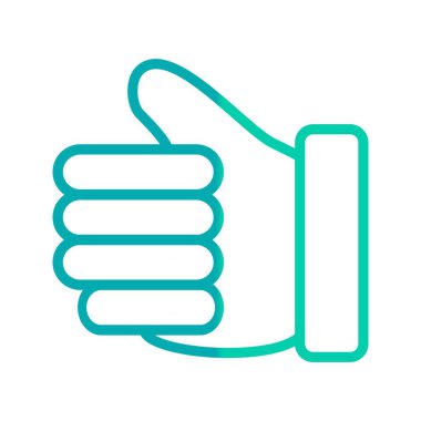 Vektör evrensel simgesi Trendy bakmak.