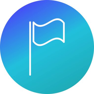 Vektör evrensel simgesi Trendy bakmak.