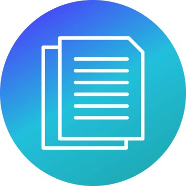 Vektör evrensel simgesi Trendy bakmak.