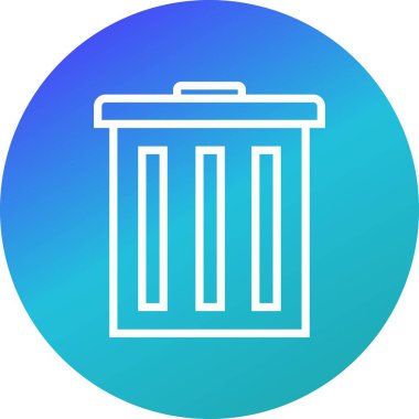 Vektör evrensel simgesi Trendy bakmak.