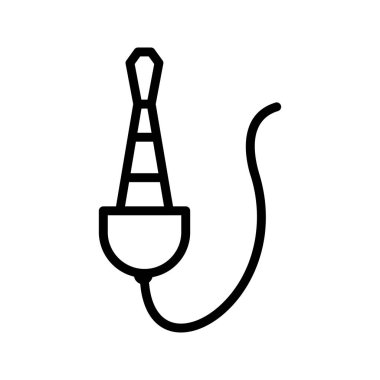 Kablo kablo vektör simge işareti simge vektör çizim kişisel ve ticari kullanım için..