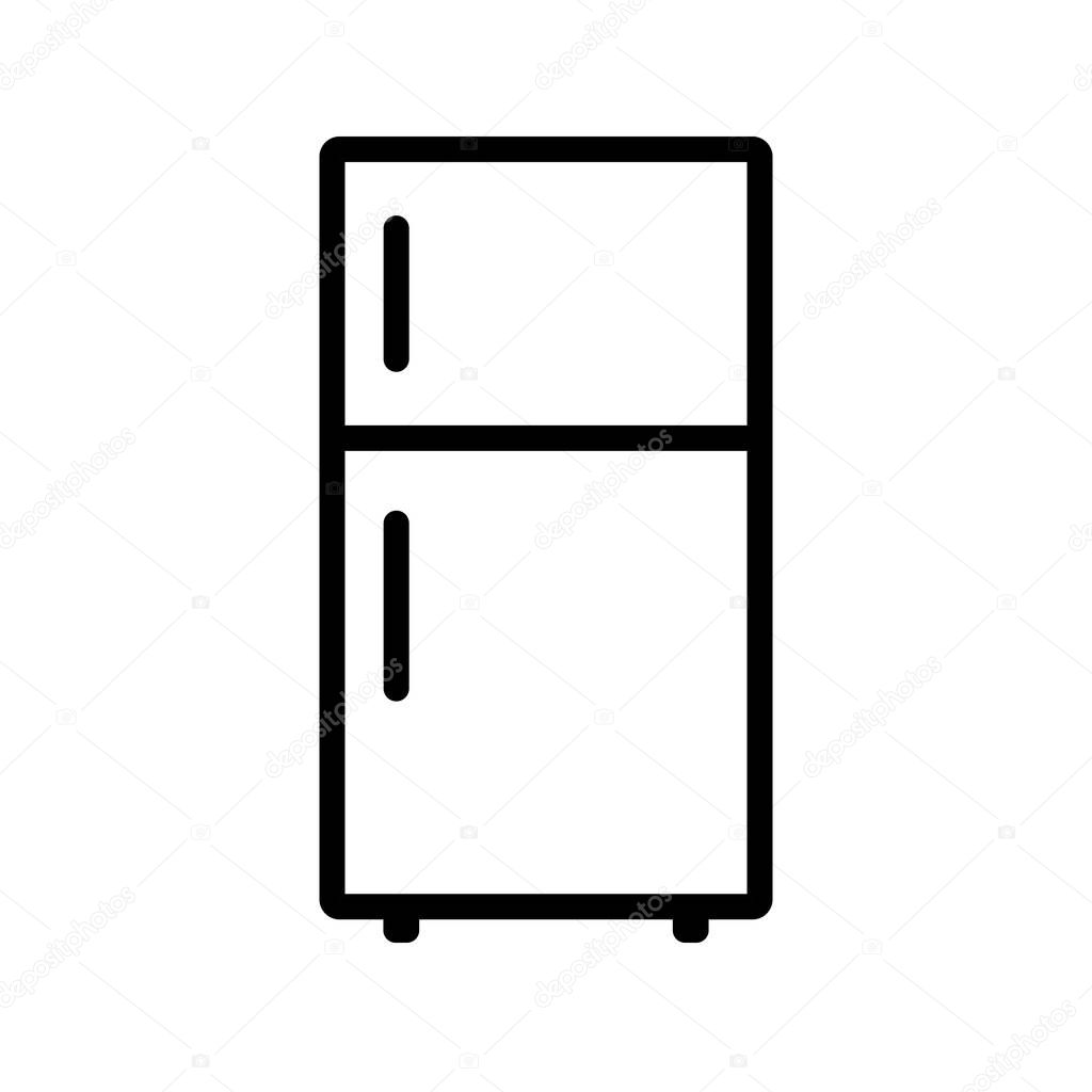 Fridge Vector Icon Sign Icon Vector Illustration For Personal And Commercial Use..