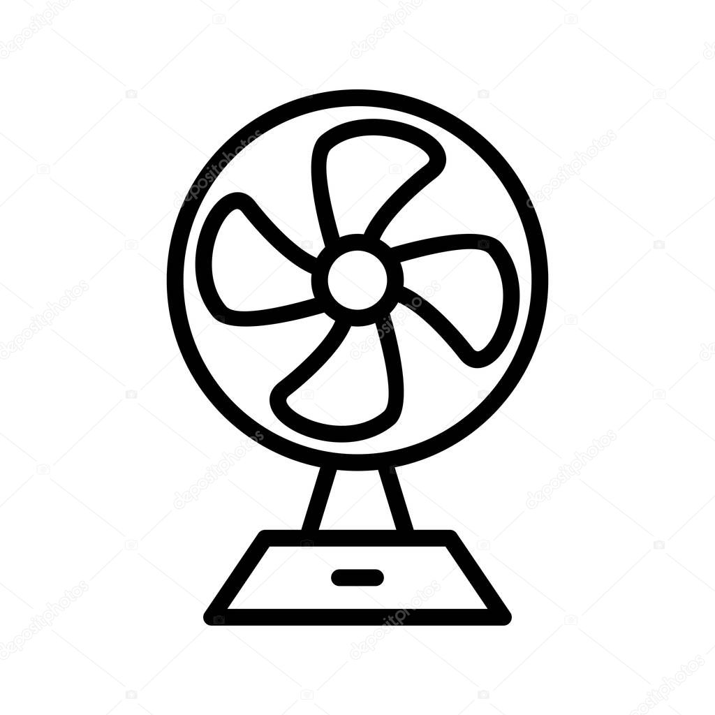 Charging Fan Vector Icon Sign Icon Vector Illustration For Personal And Commercial Use..