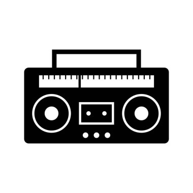 Ses teyp vektör simge işareti simge vektör çizim kişisel ve ticari kullanım için..