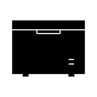 Derin dondurucu vektör simge işareti simge vektör çizim kişisel ve ticari kullanım için..