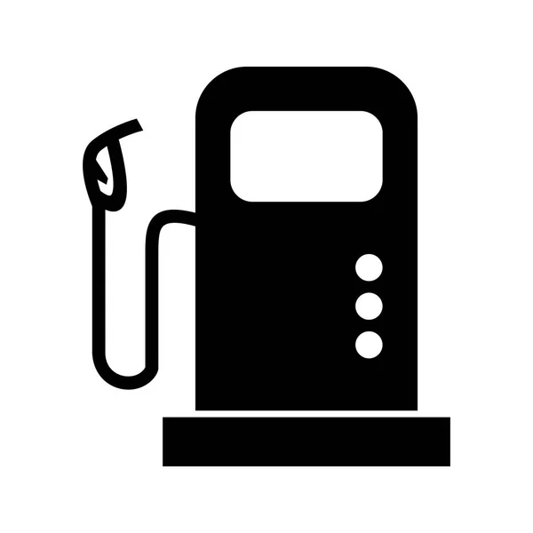 Üzemanyag Állomás Vektor Ikon Jel Ikon Vektoros Illusztráció Személyes Edzőtermi — Stock Vector