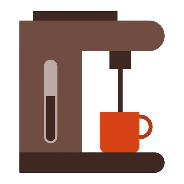 Ekspres Kawy Wektor Ikona Znak Ikona Ilustracja Wektorowa Użytku Osobistego — Wektor stockowy
