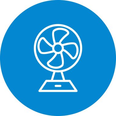 Fan vektör simge işareti simge vektör çizim kişisel ve ticari kullanım için şarj..