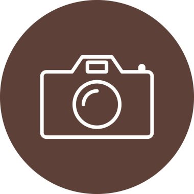 Kamera vektör simge işareti simge vektör çizim kişisel ve ticari kullanım için..
