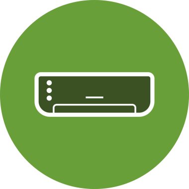 AC vektör simge işareti simge vektör çizim kişisel ve ticari kullanım için..