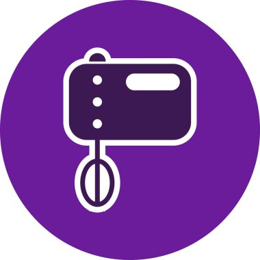 Yemek karıştırıcı vektör simge işareti simge vektör çizim kişisel ve ticari kullanım için..