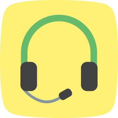  Earsphone vektör simge işareti simge vektör çizim kişisel ve ticari kullanım için..