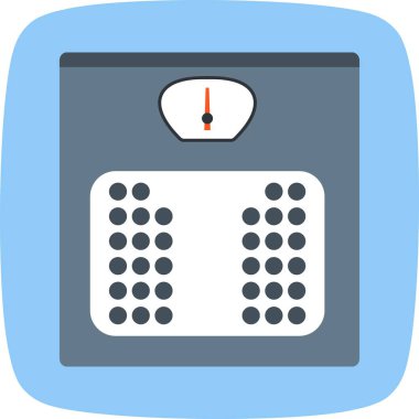 Ağırlık makine vektör simge işareti simge vektör çizim kişisel ve ticari kullanım için..