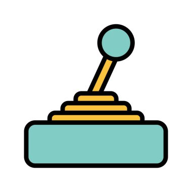 Oyun pedi vektör simge işareti simge vektör çizim için kişisel ve ticari kullanım..