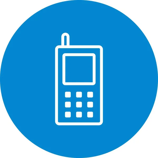 Ilustração Vetor Ícone Sinal Vetor Vetor Telefone Celular Para Uso — Vetor de Stock