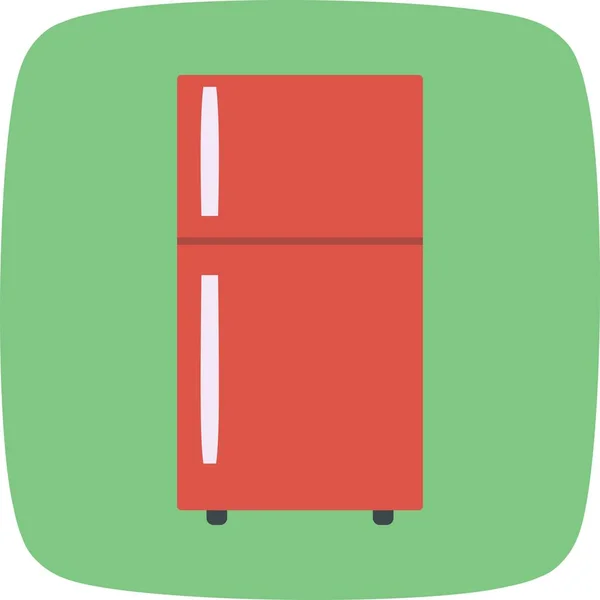 Ilustração Vetor Ícone Sinal Vetor Vetor Refrigerador Para Uso Pessoal — Vetor de Stock