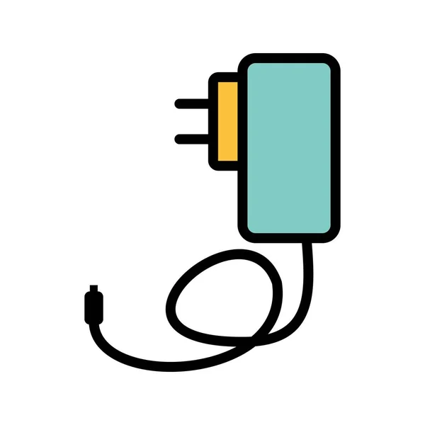 個人的な商業使用のため携帯電話充電器ベクトル アイコン記号アイコンのベクトル図 — ストックベクタ