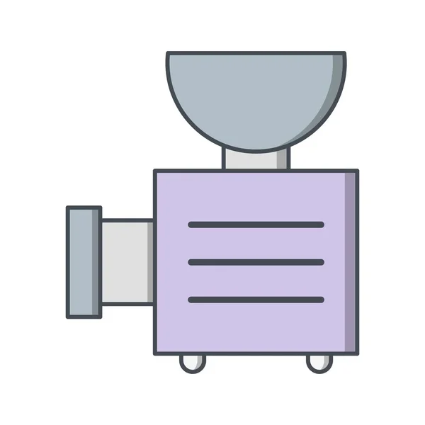 肉类磨床矢量图标标志图标矢量插图用于个人和商业用途 — 图库矢量图片