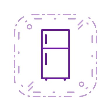 Buzdolabı vektör simge işareti simge vektör çizim kişisel ve ticari kullanım için..