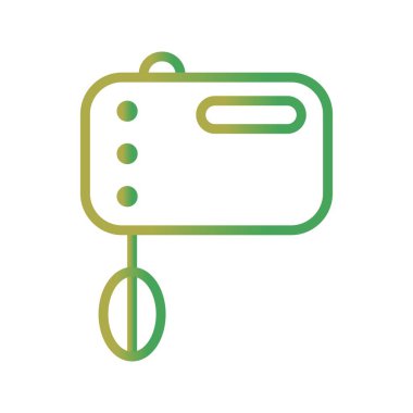 Yemek karıştırıcı vektör simge işareti simge vektör çizim kişisel ve ticari kullanım için..