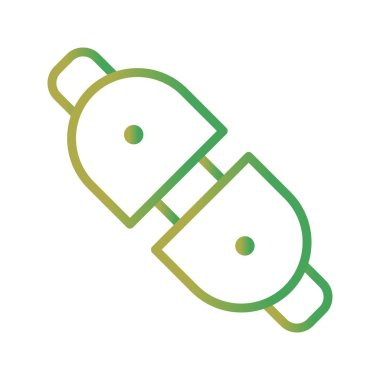 Bağlayıcı vektör simge işareti simge vektör çizim kişisel ve ticari kullanım için fiş..