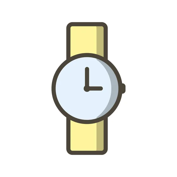 Watch Vector Icon Sign Icon Vector Illustration Personal Commercial Use — Stock Vector