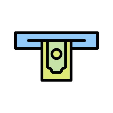 Nakit para çekme vektör simge işareti simge vektör çizim için kişisel ve ticari kullanım..