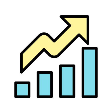 Büyüme vektör simge işareti simge vektör çizim kişisel ve ticari kullanım için..