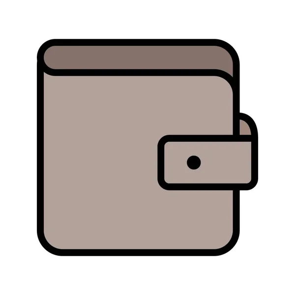Wallet Vector Icon Sign Icon Ilustración Vectores Para Uso Personal — Vector de stock