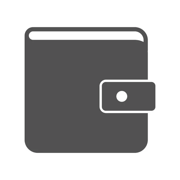 Wallet Vector Icon Sign Icon Ilustración Vectores Para Uso Personal — Archivo Imágenes Vectoriales