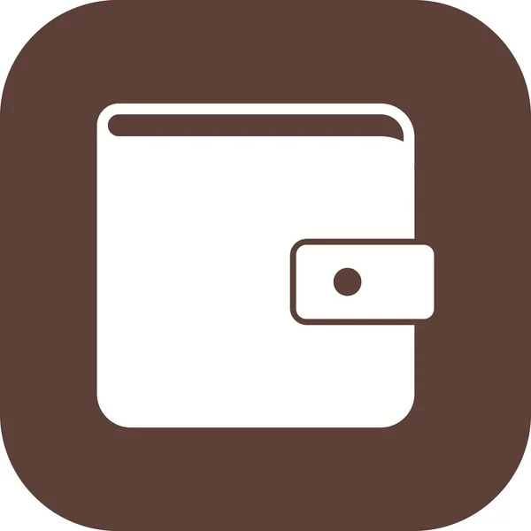 Wallet Vector Icon Sign Icon Ilustración Vectores Para Uso Personal — Archivo Imágenes Vectoriales