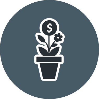 İş ağaç vektör simge işareti simge vektör çizim için kişisel ve ticari kullanım..